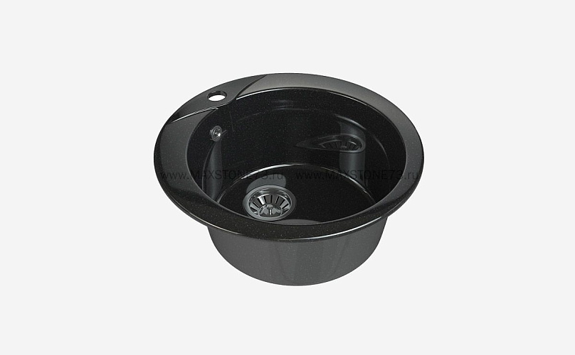 MAXSTONE Мойка глянцевая MS-1 (звездное небо) 470*470*215